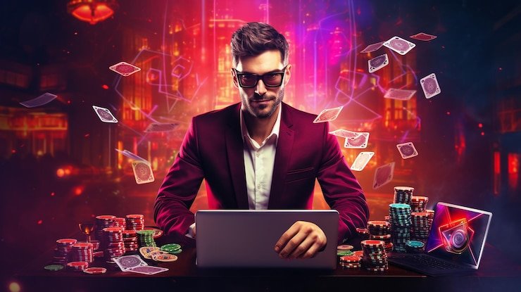 Strategi bermain Gaple menunjukkan penempatan kartu dan perhitungan poin